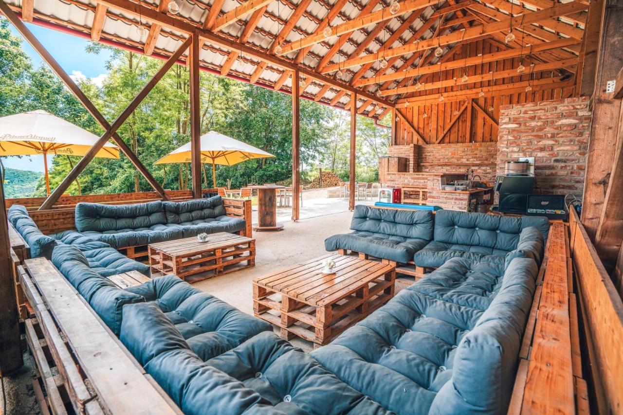 Villa Farma Ovci Terasy à Němčičky Extérieur photo