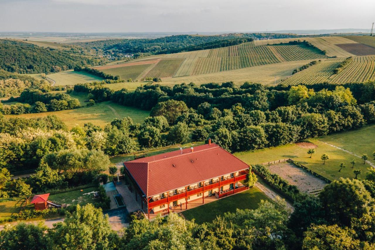 Villa Farma Ovci Terasy à Němčičky Extérieur photo