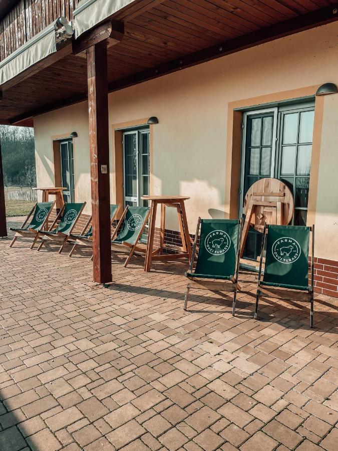 Villa Farma Ovci Terasy à Němčičky Extérieur photo